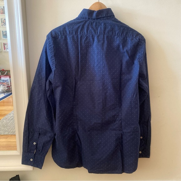 Mango button down dot print shirt  size S - Picture 2 of 3